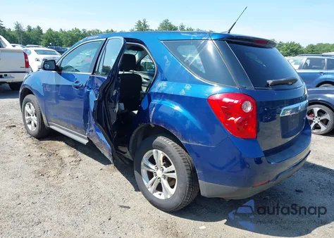 2010 Chevrolet Equinox Ls из США, поврежденный, VIN 2CNALBEW6A6400251